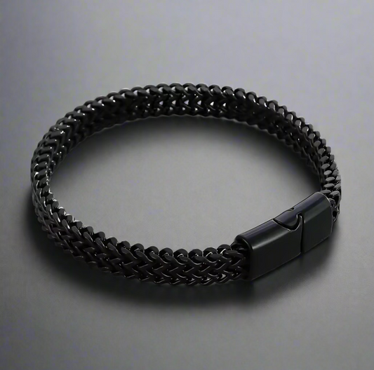 Foxtail Chain Bracelet | Luxury Stainless Steel Bracelet for Men